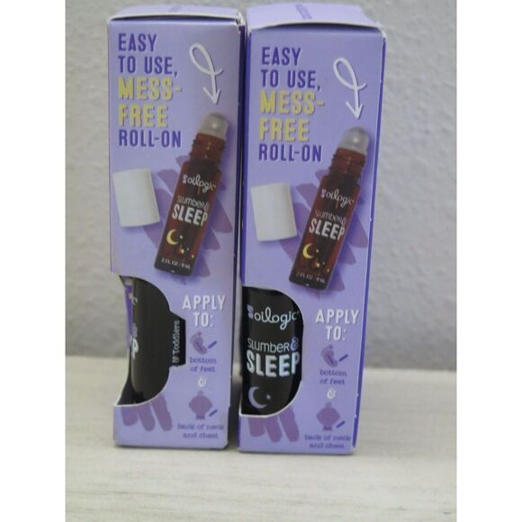 Oilogic Baby Essential Oil Care Slumber Sleep Relaxing Lavender Roll-On Lot of 2 - Picture 4 of 6